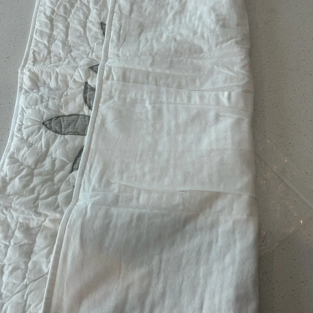 Pottery Barn Lilo Handcrafted Cotton Sham Euro NWOT